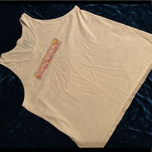 5/$25💜💜Oversized white tank top